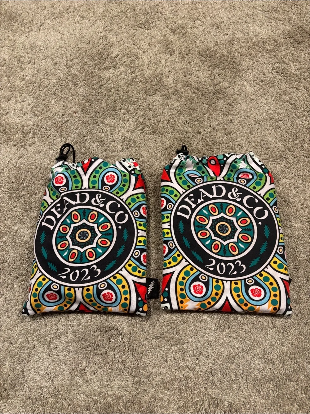 Dead & Co. 2023 Quick Dry Towel with Pouch